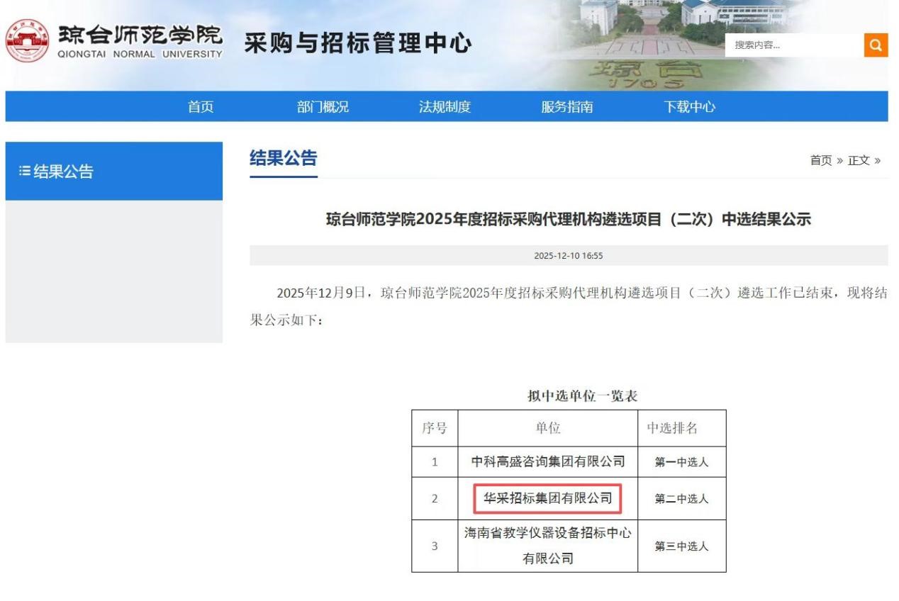 leyu乐鱼(中国)体育官方网站-LEYU.COM
招标集团连获七家优质单位认可 成功入围多领域招标代理机构 