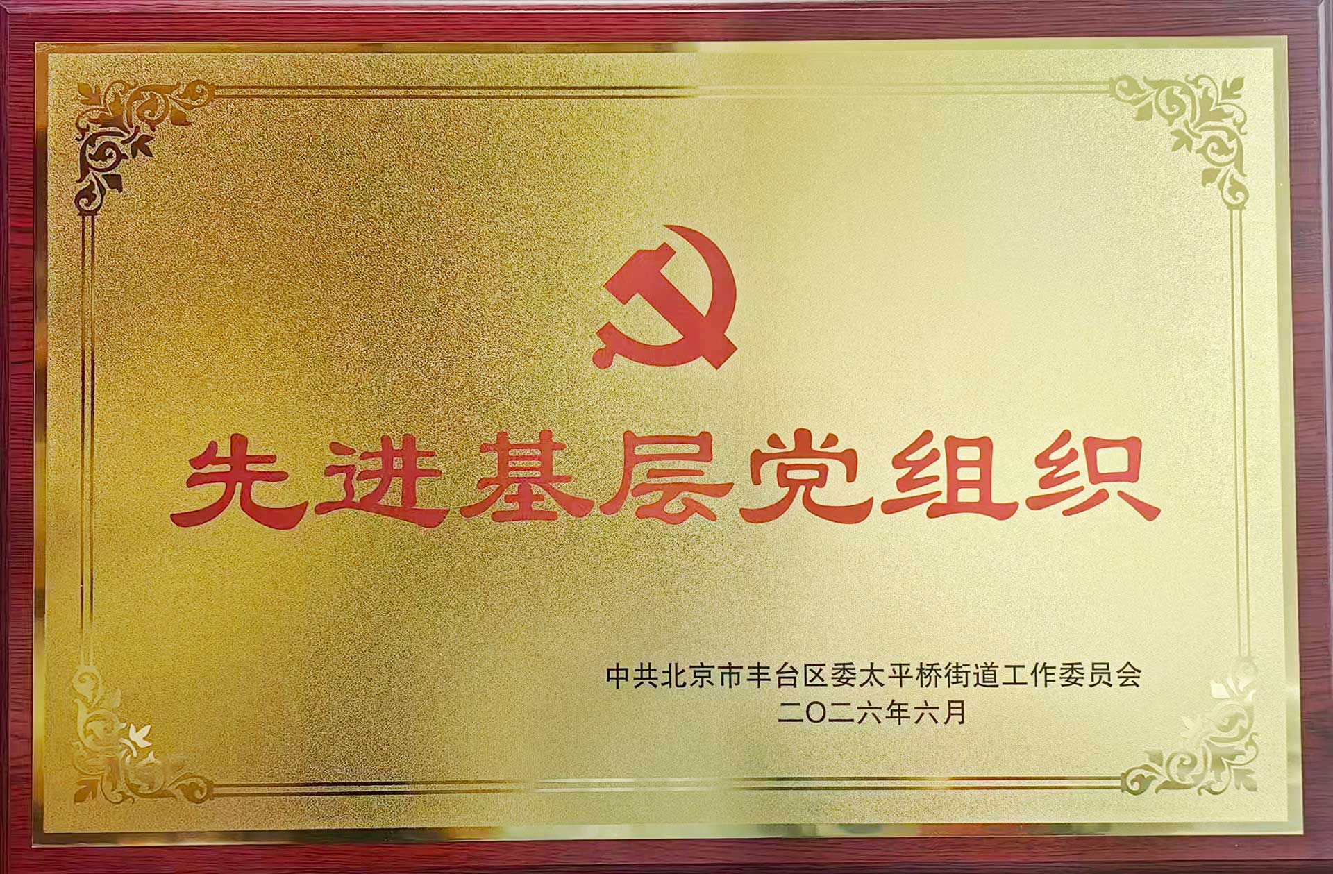 喜报｜党建引领践初心 载誉前行庆华诞——leyu乐鱼(中国)体育官方网站-LEYU.COM
招标集团党支部获评辖区“优秀基层党组织”